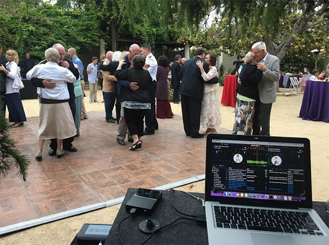 Dance Floor at Outdoor Event