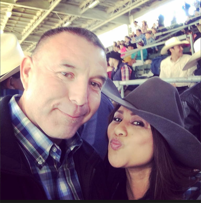 Edith Martinez with Jamie Martinez